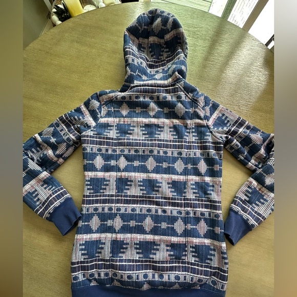 Roxy SNOW Junior's Frost Printed Fleece Jacket - medium - Picture 9 of 10